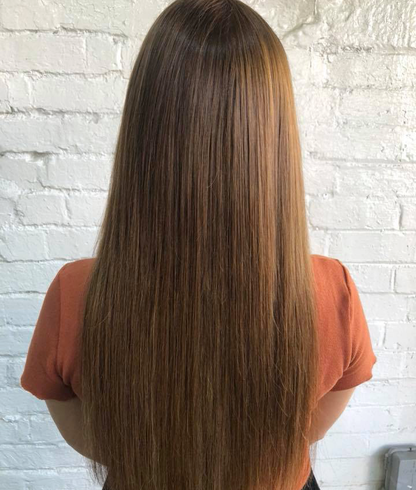 Golden Brown #6 Tape Hair Extensions 26-inch