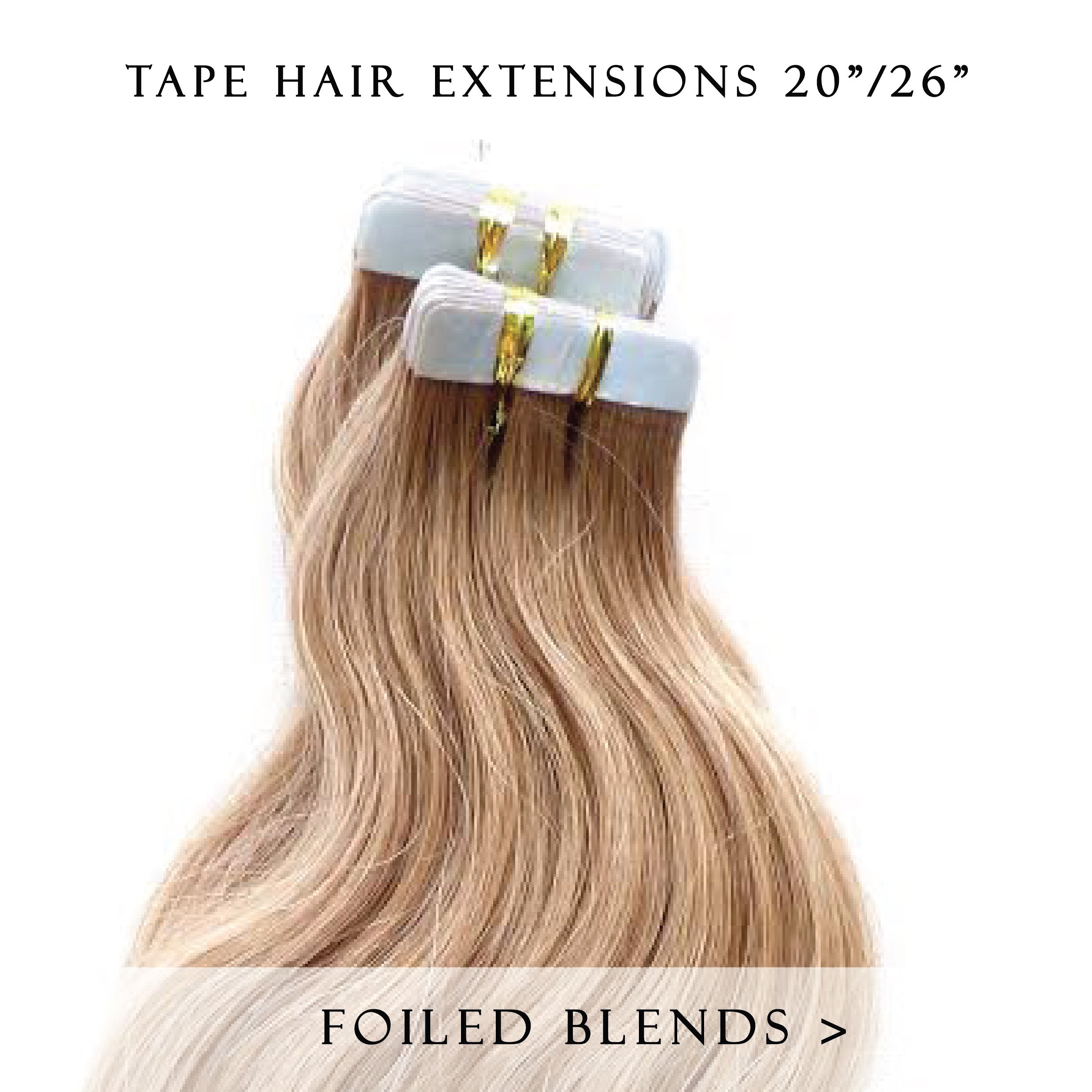 Tape in hair 2024 extensions 26 inch